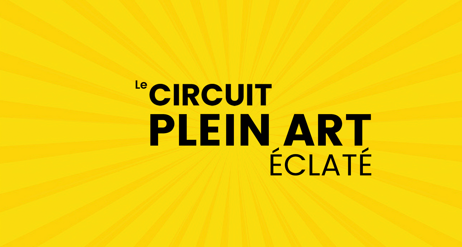 Le Circuit Plein Art Éclaté. 2 marchés virtuels Plein Art et 2 circuits artisans au coeur du Vieux-Québec