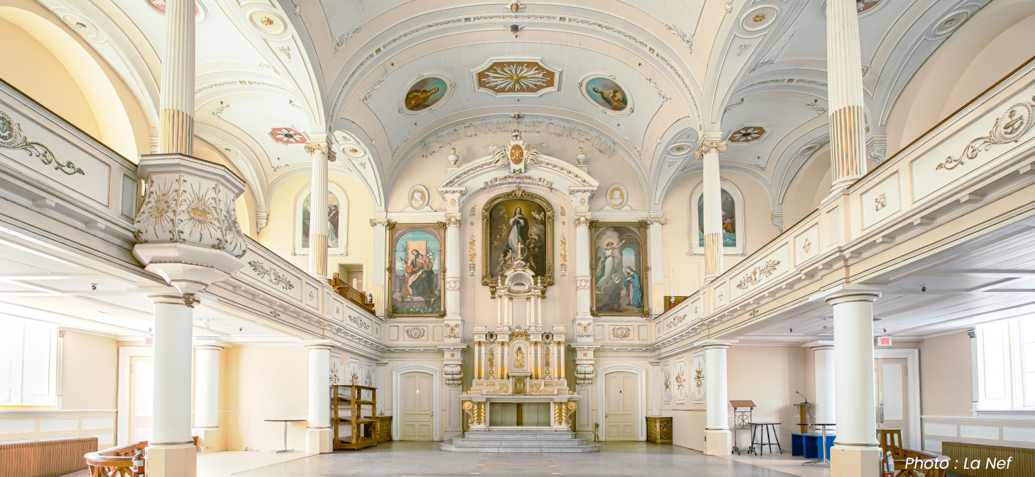 L’Église Notre-Dame-Jacques-Cartier - Crédit : La Nef