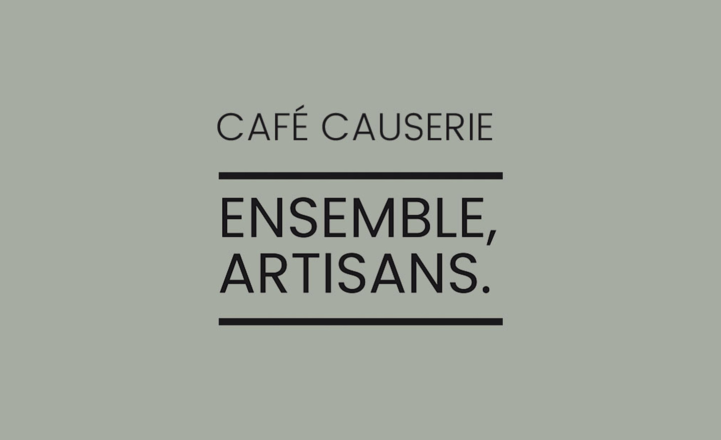 Cafe causerie CMAQ