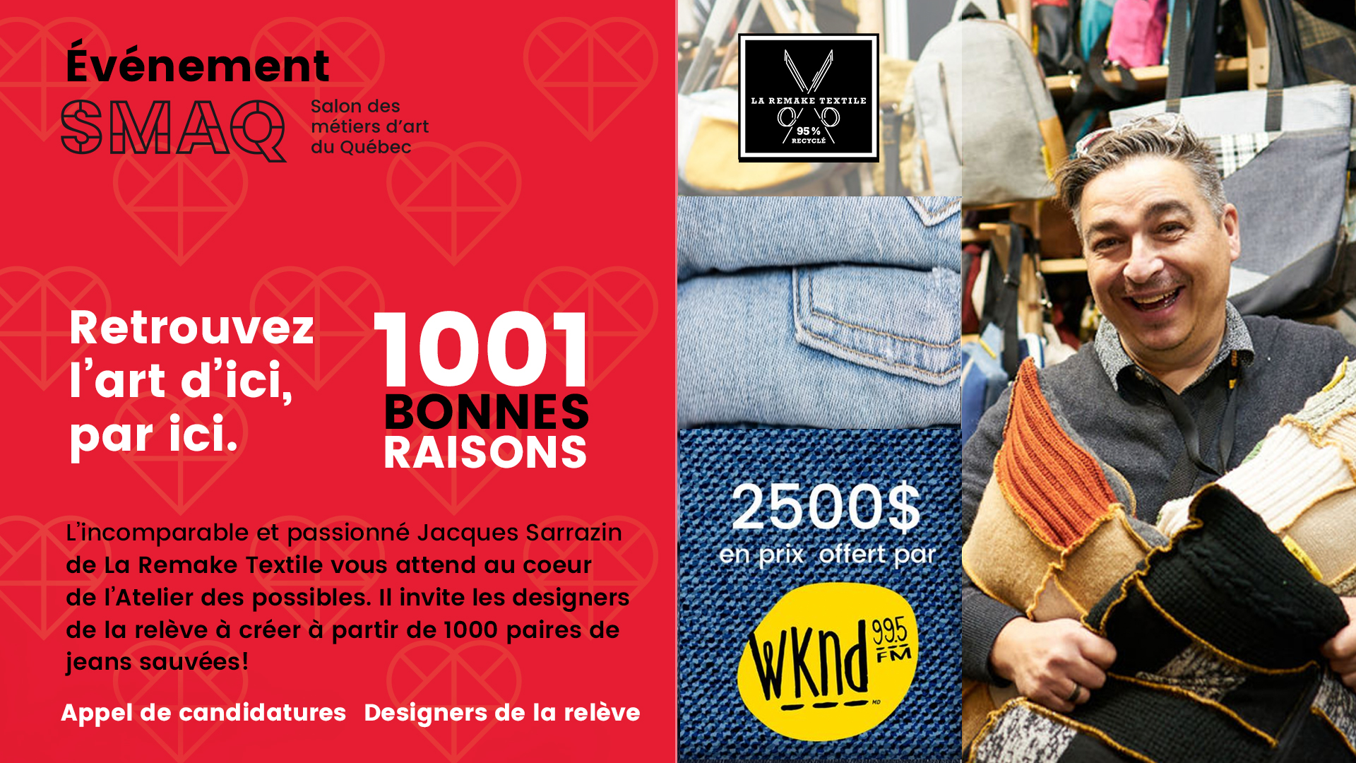 Appel de dossier I Concours 1001 bonnes raisons avec La Remake Textile